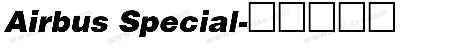 Airbus Special字体转换